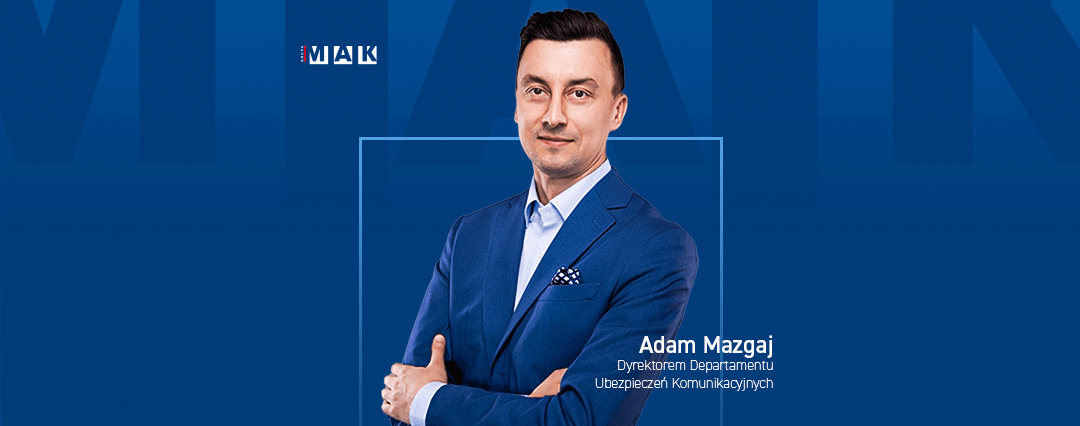 Adam Mazgaj - nowy Dyrektor Departamentu Ubezpieczeń Komunikacyjnych