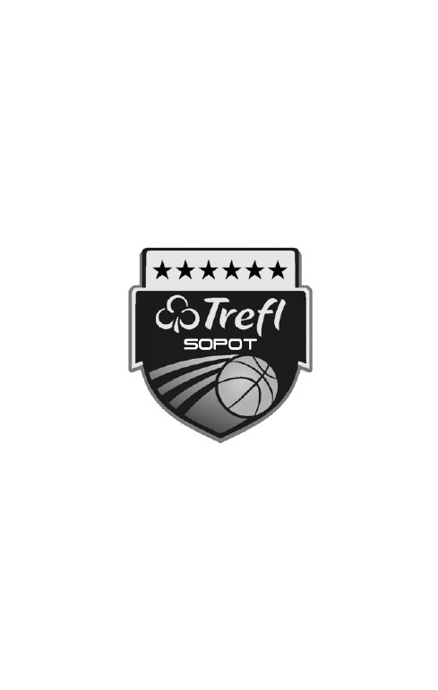 Logo zespołu koszykówki męskiej Trefl Sopot